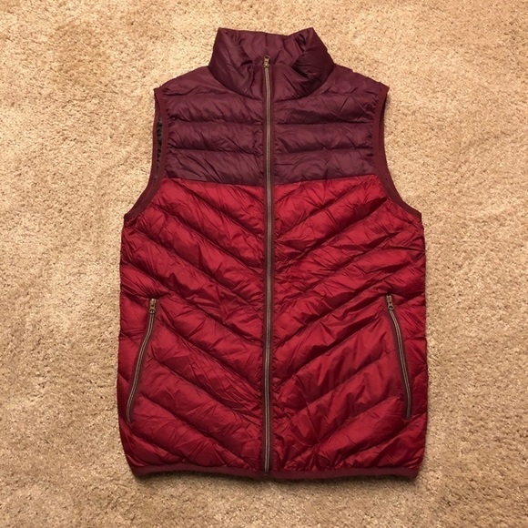 Red Camel Jackets & Blazers - RED CAMEL WOMENS QUILTED RED VEST SIZE SMALL EUC